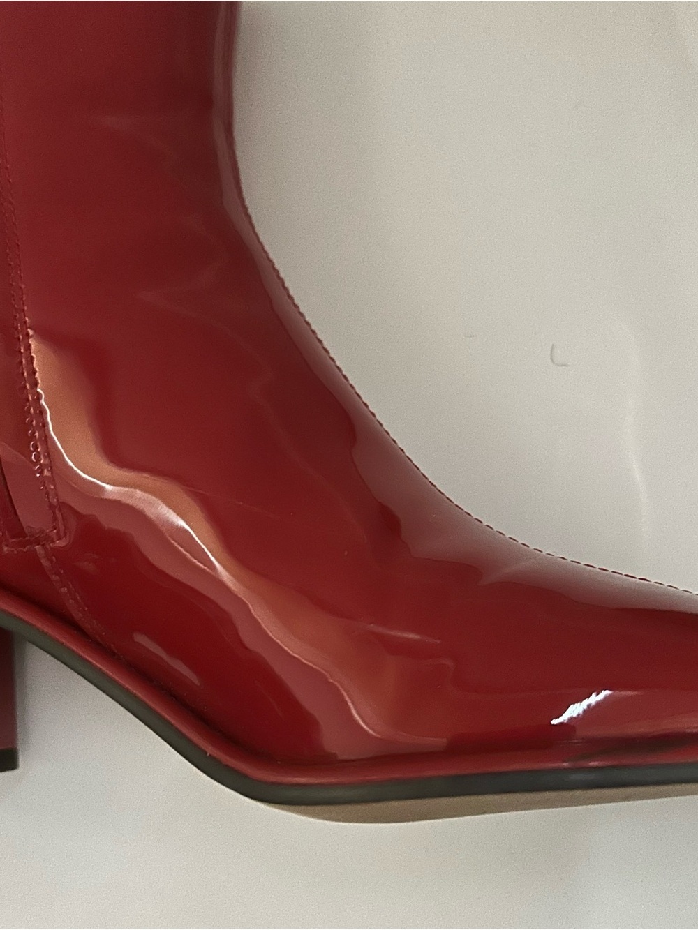 COACH womens Gigi Patent Leather Bootie - Picture 13 of 16